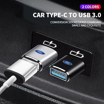 Горячий Автомобильный USB-адаптер для смартфона Зарядное устройство для мобильного телефона Быстрая зарядка Для Ford Ranger S-Max Focus Mondeo Transit Ranger Автомобильные Аксессуары