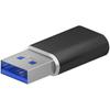 Adaptateur USB - AISENS - A108-0678 - USB 3.2 Gen2 - Charge 3A - Noir