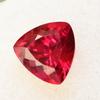 Natural Red Ruby Loose Gemstone 5 ct Trillion Shape for Jewelry Making and Gem Collections