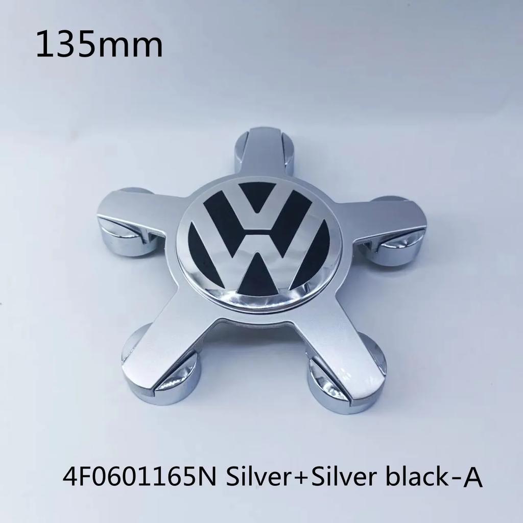 DKRSE1 For VW Volkswagen Jetta MK5 Golf 4pcs 135mm Volkswagen Golf Polo Car Wheel Center Caps 5Pins Rim Hub Cover Hubcap Logo Badge Emb