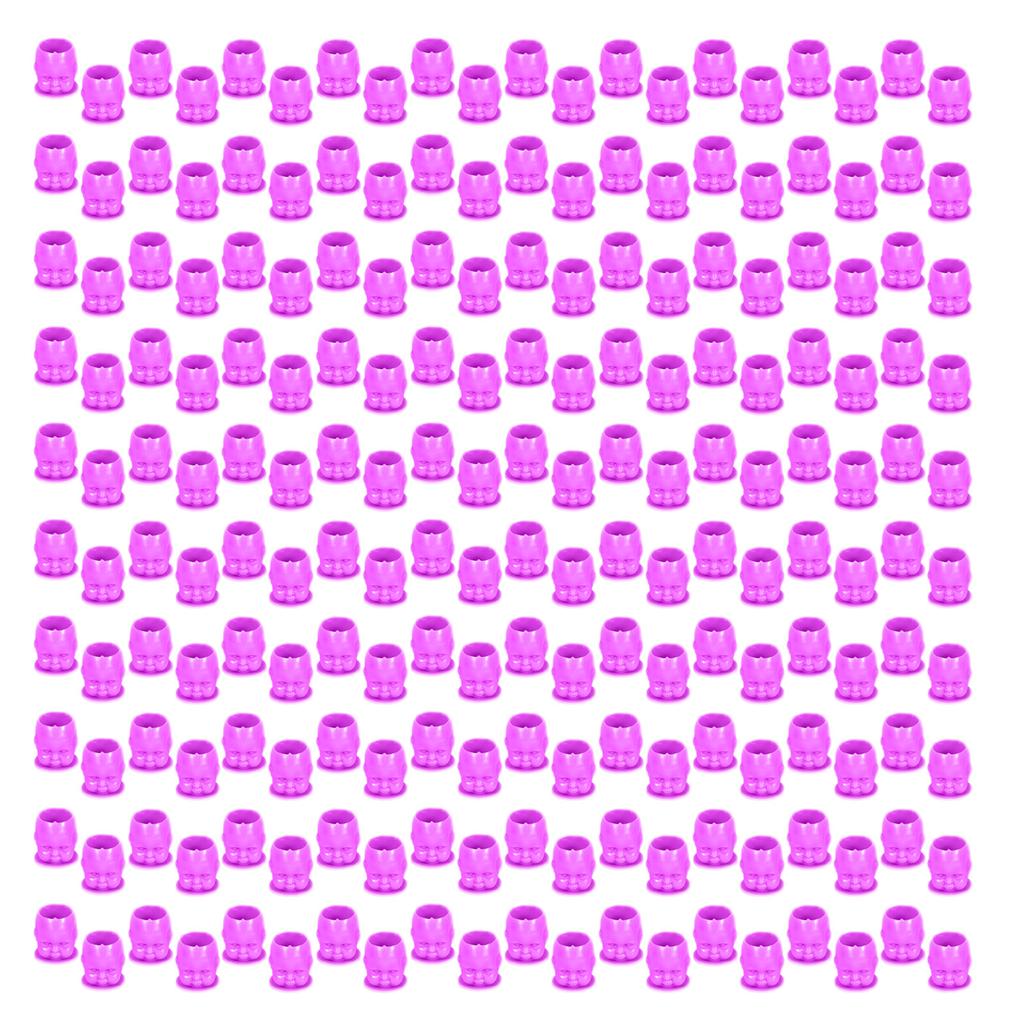 200 шт./набор чашек для чернил для татуировки, колпачки для чернил для татуировки в форме куклы, держатель для пигментных чернил для микроблейдинга, колпачки для контейнеров для чернил для татуировки