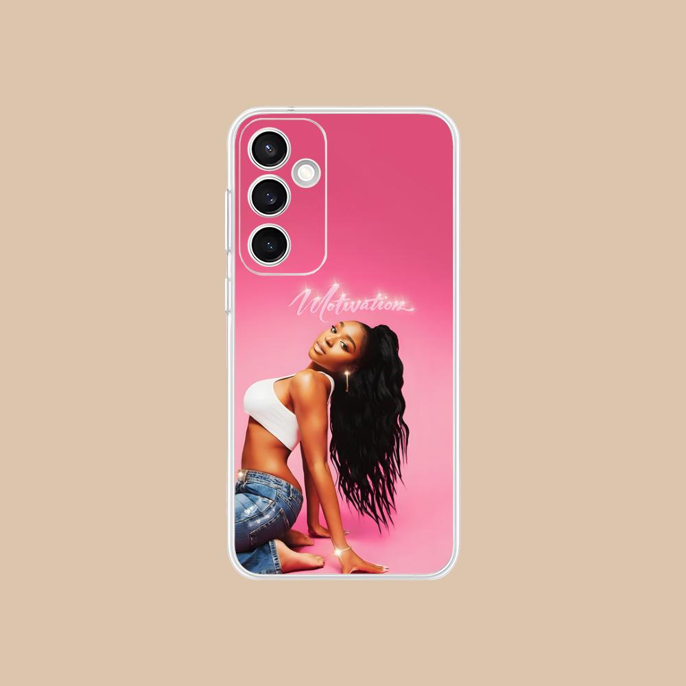 Прозрачный чехол для мобильного телефона Normani Kordei для Samsung Galaxy S25 S24 S23 S22 S21Plus FE Ultra Цветная крышка
