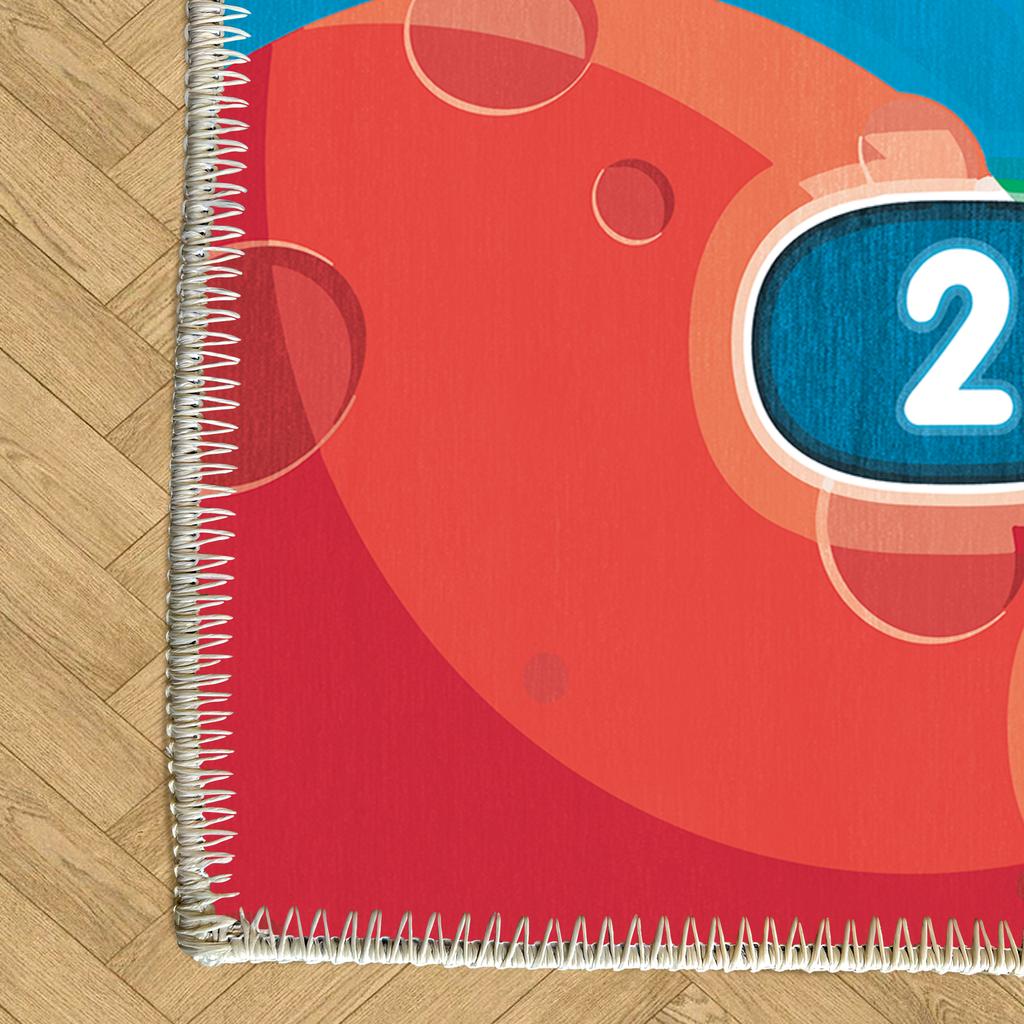 Decorative Area Rugs, Rugs For Living Room, Machine Washable Rug, Non Slip Rug