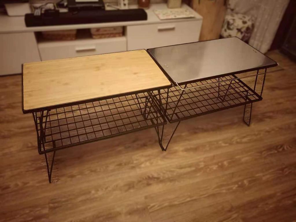 Кемпинговая стойка Moon Ground Rack Полевая стойка из нержавеющей стали T-2305