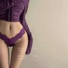 Seductive Bow Lace Low-Waist Thong – Pure Desire N09