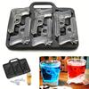 Unique Gun-Shaped Silicone Whiskey Ice Cube Tray DIY Bar Accessories Chocolate Candy Mold Cold Drink Cocktail Wine Ice Maker