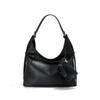First layer cowhide tote bag women's large capacity shoulder underarm bag leather versatile commuter messenger bag