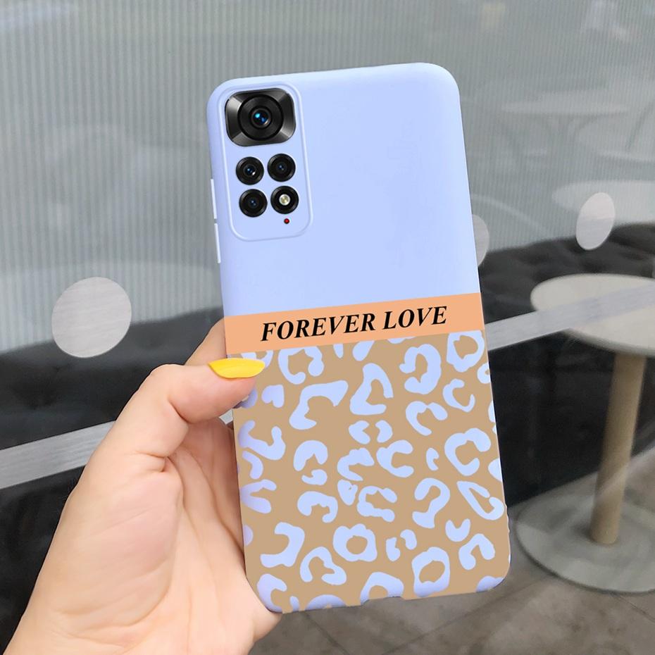 Чехол для Xiaomi Redmi Note 11 Pro Чехол Redmi Note 11 11S 4G Милый Узор Гелевый Силиконовый Мягкий Чехол Обложка Для Redmi Note11 S 11 Pro