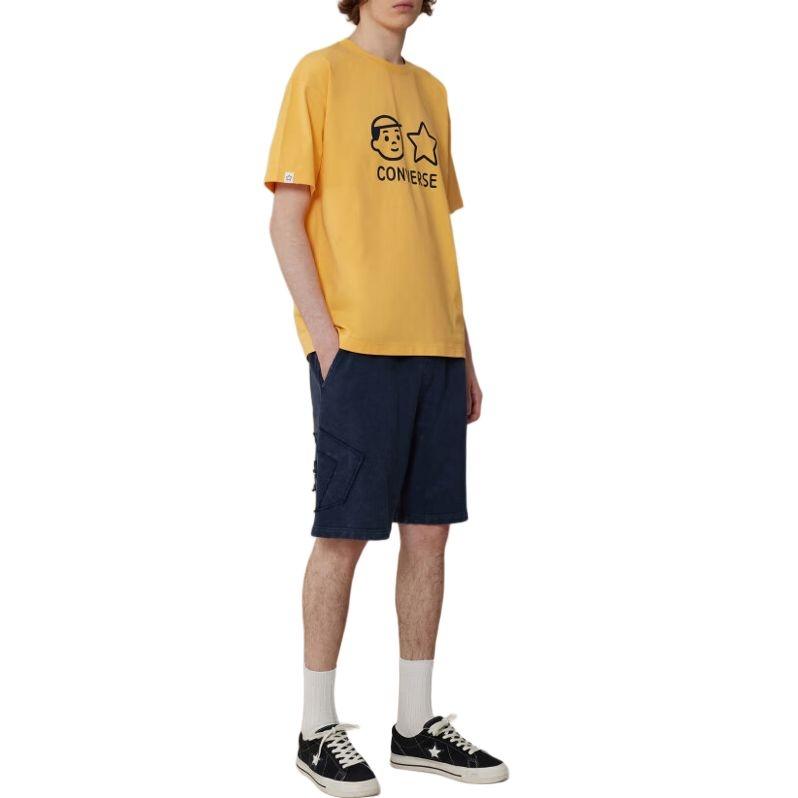Converse x Noritake Chuck 70 SS25 T Shirt Men's Yellow UCH745-N8M