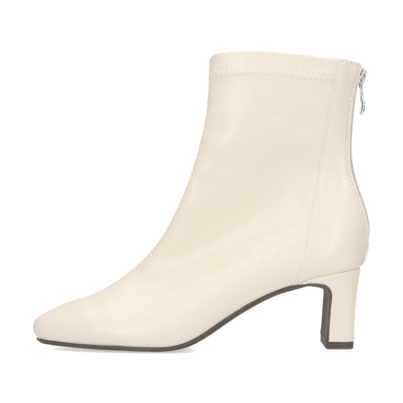 Короткая эластичная центральная пластина сзади 41406 ЧЕРНЫЙ [Oriental Traffic] сапоги, сапоги, мягкие, шов, однотонные, простые, стильные, каблук, молния,