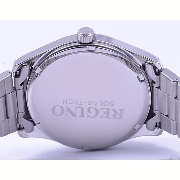 Citizen Men's KM1-211-13 ( Watch REGUNO Solar-Tech Men's) Round Watch Silver Stainless Analog