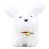 Charming Stuffed Dog Pendant Playful Puppy Keyring Fluffy Doll Keychain Accessory