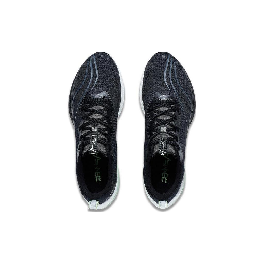 Li Ning Red Hare 6 Pro Амортизация Легкие Низкие Повседневные Беговые Кроссовки Мужские Черные ARMT043-7