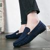 Модная мужская повседневная обувь для ленивых Низкий вырез Дышащие балетки Трендовая универсальная обувь с круглым носком Легкая нескользящая Мужская обувь Homme Zapatos