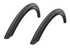Комплект из 2 шин Schwalbe One Addix Clincher 700c (700x30c, Черный) [Параллельный импорт]