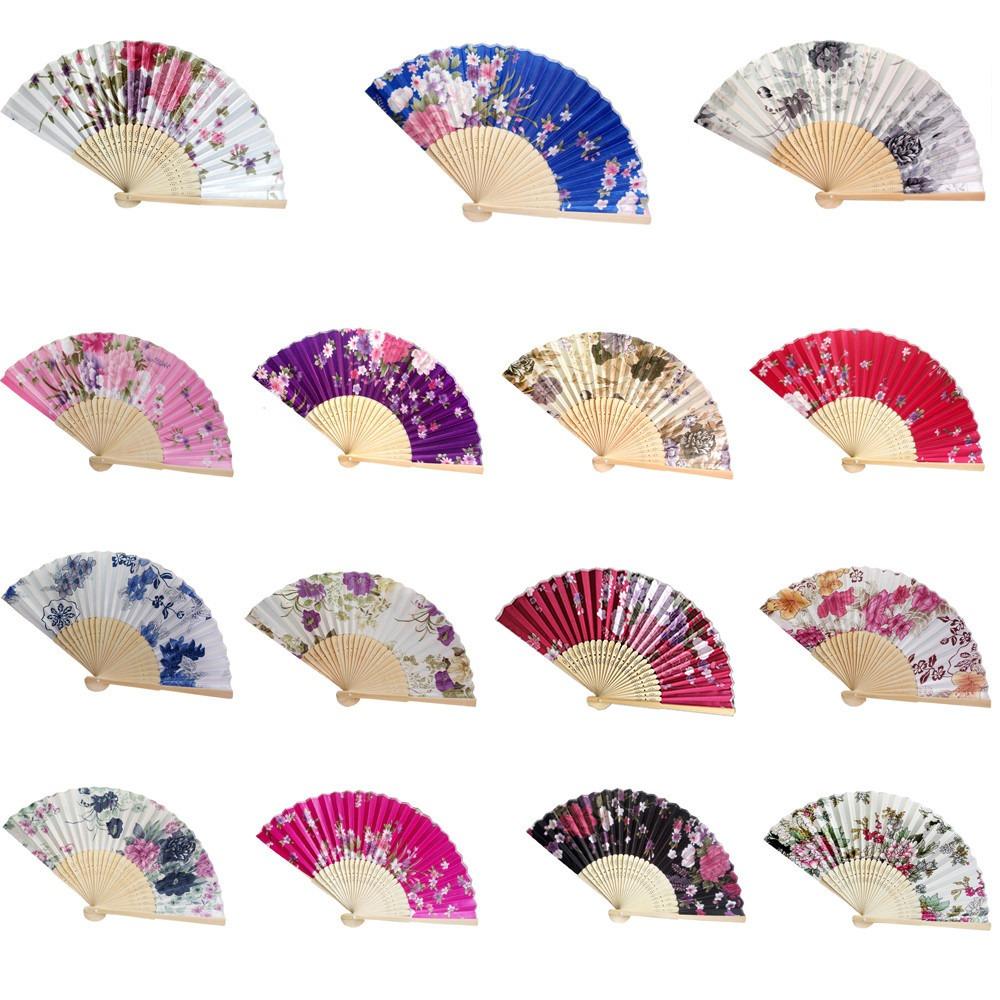 Bamboo Vintage Home Decoration Photography Prop Hand Held Folding Fan Wedding Gifts Ornament Fan
