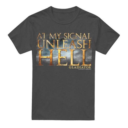 Gladiator Unisex Adult Unleash Hell T-Shirt