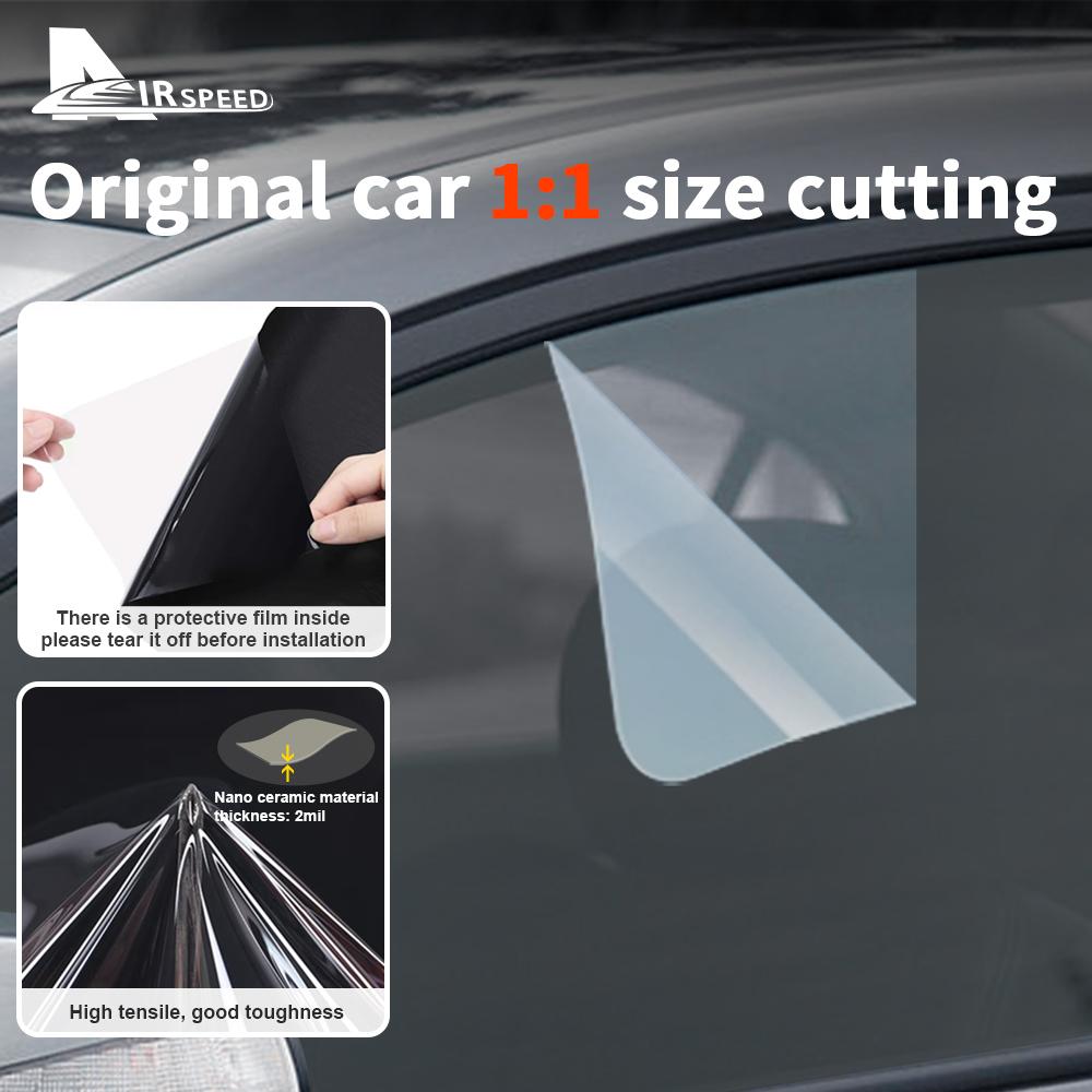Pre-Cut Window Film Tint Shade for BMW E90 2006-2011 3 Series - Solar Privacy UV Protection Sticker
