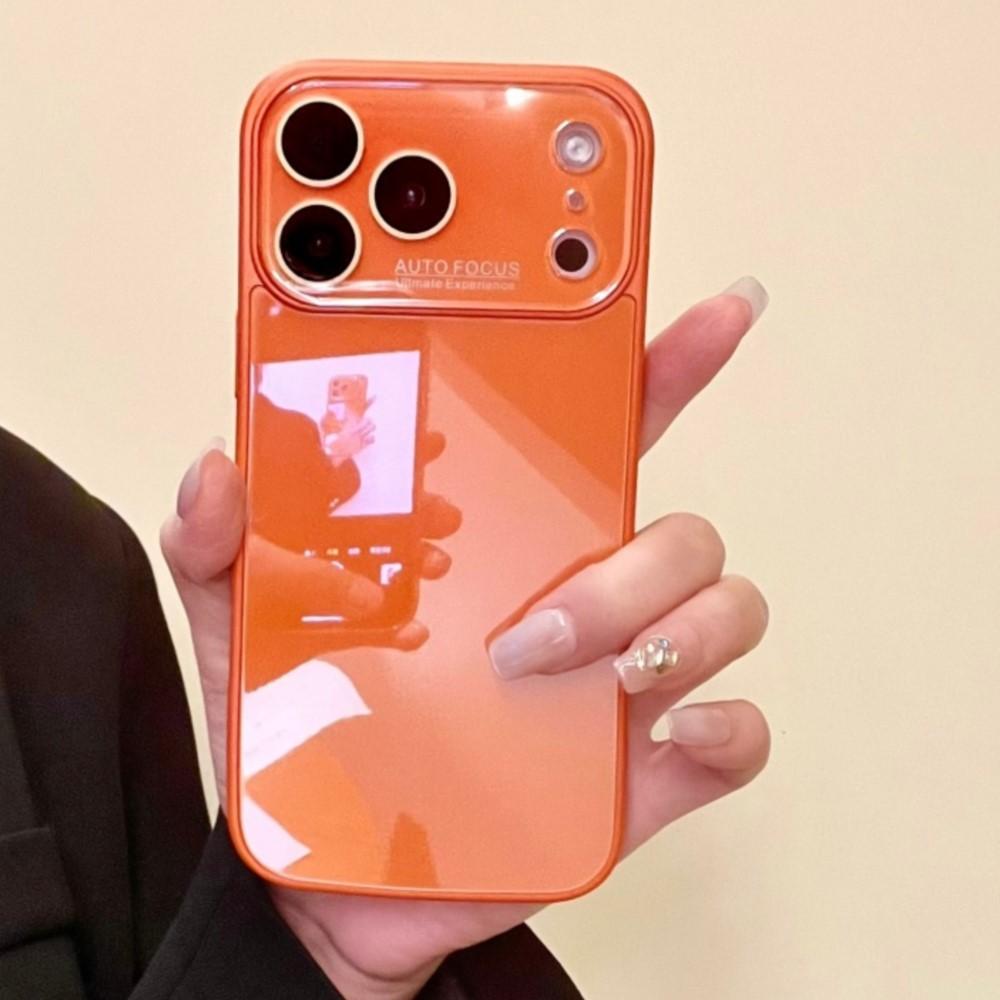 Оригинальный чехол-броня из закаленного стекла для iPhone 17 Air 16 15 14 13 12 11 Pro Max Plus, противоударный, глянцевый, отражающий