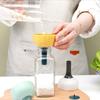 Воронка Многофункциональная кухонная воронка, Пластиковая портативная воронка для приправ, Инструмент для воронки для вина и масла, Кухонные принадлежности