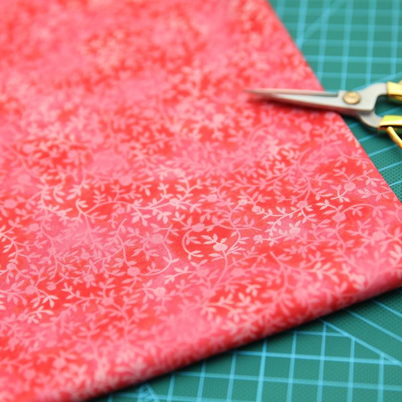 Простая синяя хлопковая и льняная ткань для вышивки своими руками и ручного пэчворка