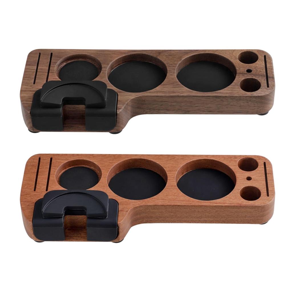 Coffee Tamper Station Stand 51mm 53mm 54mm 58mm for Bar Shop Worktop Barista