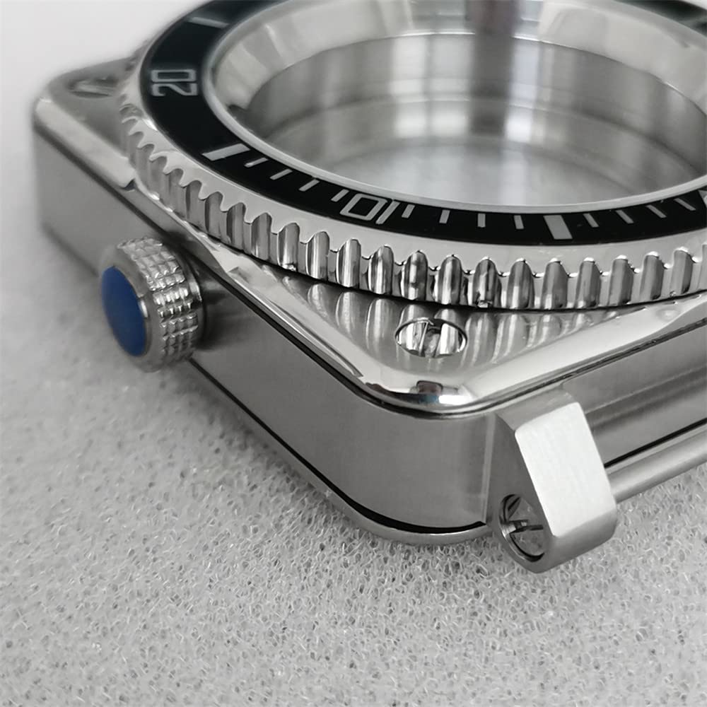 Waterproof Stainless Steel Sapphire Glass Watch Case Replacement Part for Movement NH35/NH36/4R