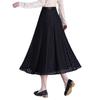 Hollow Skirt Women's 2025 Summer New High-waisted and Thin A-shaped Tutu Skirt Lace Skirt Big Swing Medium and Long Skirt