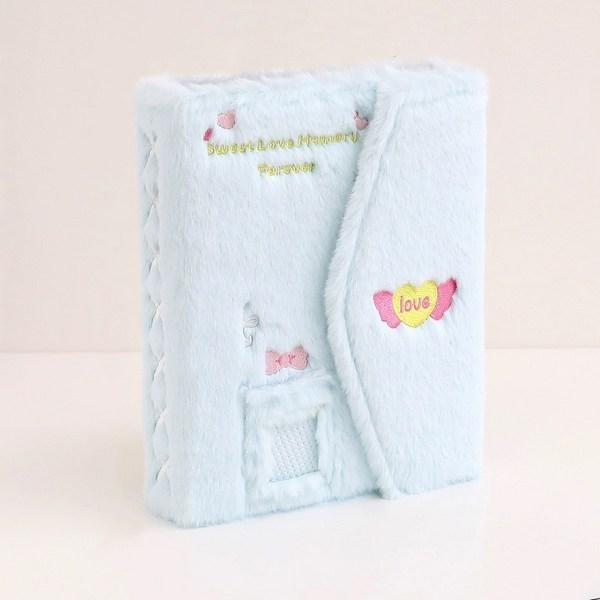 Songheung 6 Hole Poker Binder Album A5 40 Sheets 4 Compartment Double Sided Inner Paper Poker Album Diary, Black, 1 Piece