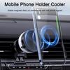 Охладитель для мобильного телефона, сильная 18 Вт, совместимая с магнитной адсорбцией, широко предотвращает падение, 3700PRM, алюминиевый перегрев автомобиля, беспроводная связь