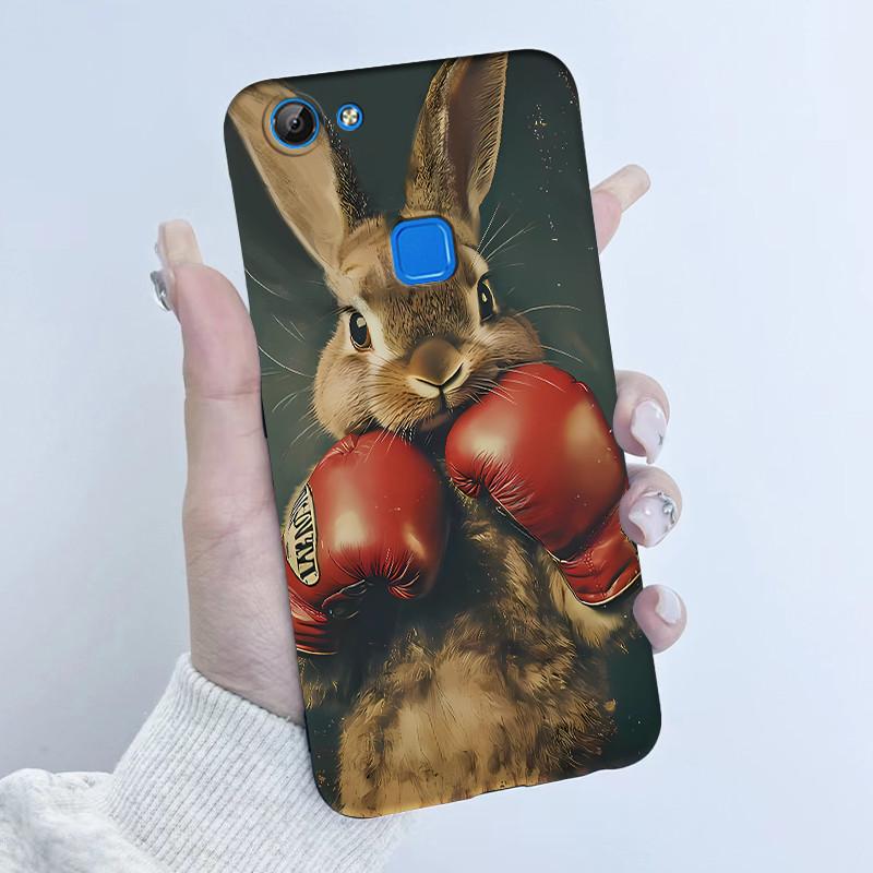 Для Vivo V7 V7+ Plus Y79A Y75 Y73 Y79 1716 1718 Чехол для телефона Милый Астронавт Панда Цветы Конфеты Мягкий Силикон ТПУ Чехол-обложка для телефона