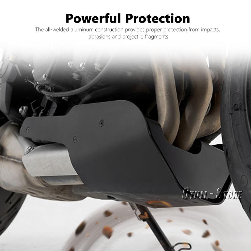 For Trident 660 Tiger Sport 660 TRIDENT660 Motorcycle Engine Chassis Guard Belly Pan Shield Protector