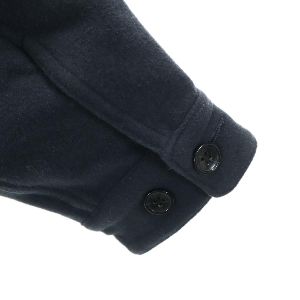 Неиспользованная Tech Melton Jacket S от nano universe, темно-синяя, мужская, б/у