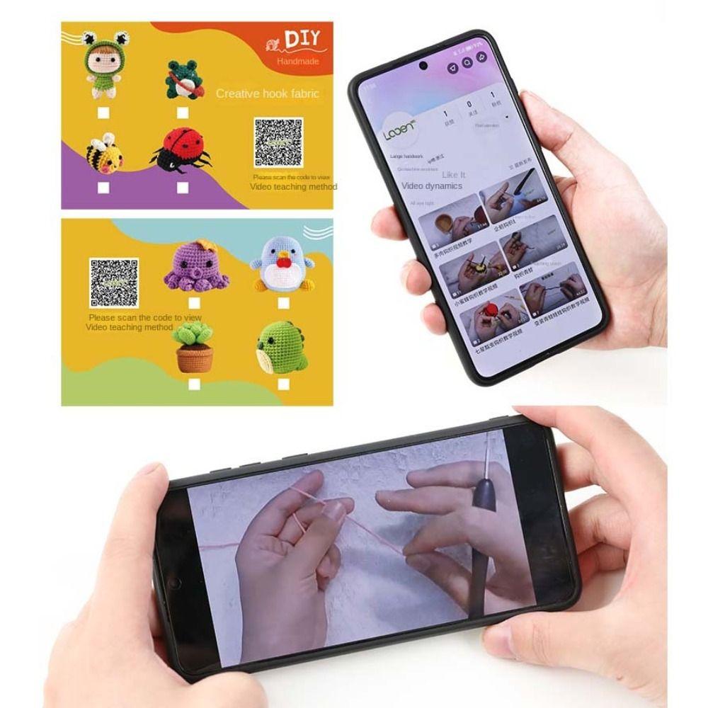 DIY Crochet Kit Handmade Hand Knitting Arts,Crafts & Sewing DIY Knitting Beginner