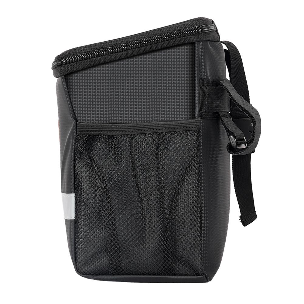 8 л велосипедная термосумка большой емкости с сенсорным экраном передняя сумка для хранения велосипеда водонепроницаемая со светоотражающей полосой для горного шоссейного велосипеда