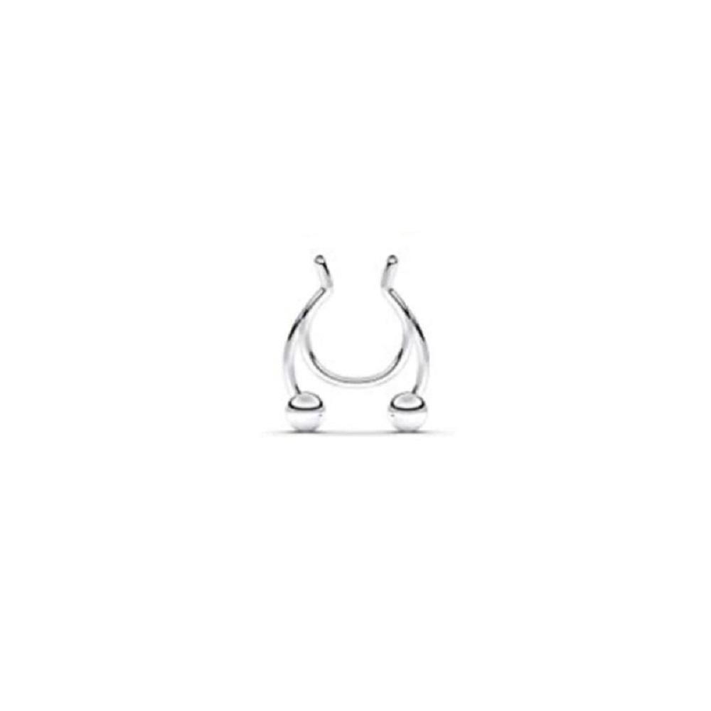 1pcs Nasal Septum Ball Stainless Steel Piercing Jewelry Body Jewelry Nose Rings