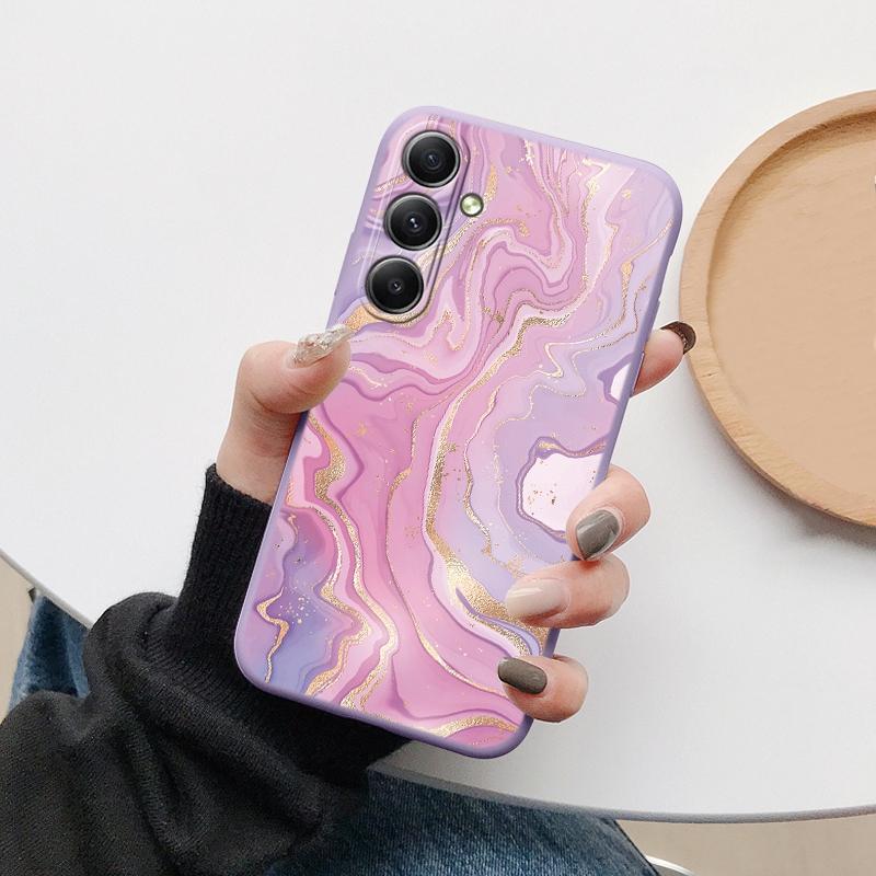 Мраморный Облако Мягкий силиконовый чехол для Xiaomi Redmi Note 13 Pro 13C 14 Samsung A35 A55 M35 S24 Huawei Honor 200 iPhone Camera Защитный противоударный чехол