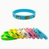 10pc Cartoon Silicone Bracelet for Kids, Blue Family, Animal Image, Multicolored Bracelet, Cute Dog Pattern, Soft Rubber Bracelet, Gifts