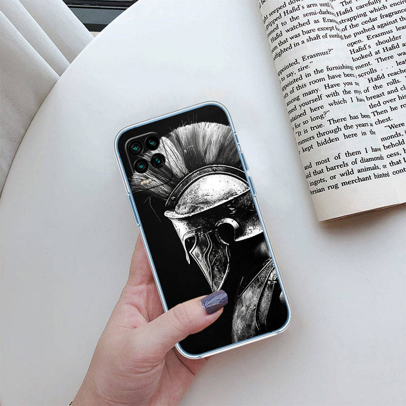 IR25 Spartan Warrior Phone Case for Motorola Edge 20 30 S30 40 50 Fusion Lite Plus Pro Neo Ultra One Power Action Macro Hyper Vision Zoom