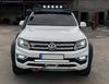 Козырек лобового стекла под багажник DAKAR (LED) для Volkswagen Amarok 2010-2022 гг