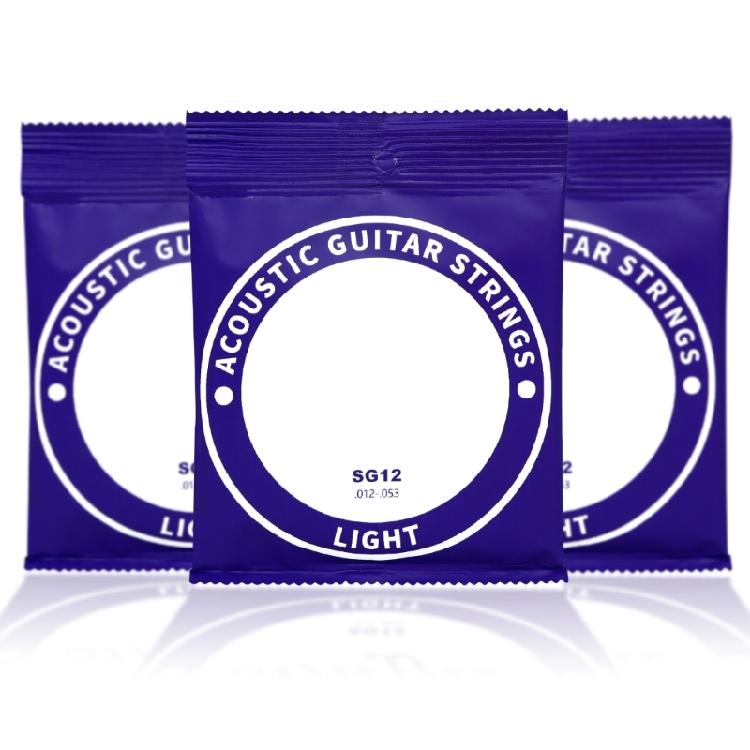 6Pcs Folk Guitar Steel Core Strings Classical Strings Perfect Intonation