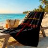 Galatasaray Customizable Name Beach Towel Super Soft Microfiber Quickdry Fabric Perfect for Traveling Yoga Camping and Swimming