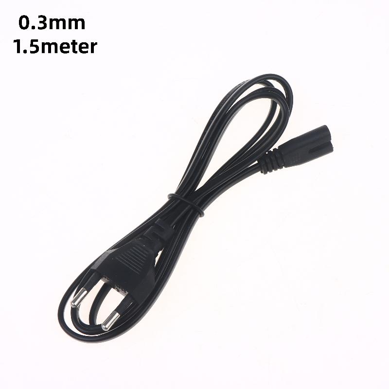 1/3/5Pcs 2 Prong Extension Cord EU Power Cable Euro Power Cord For TV Monitor Power SupplyCharger