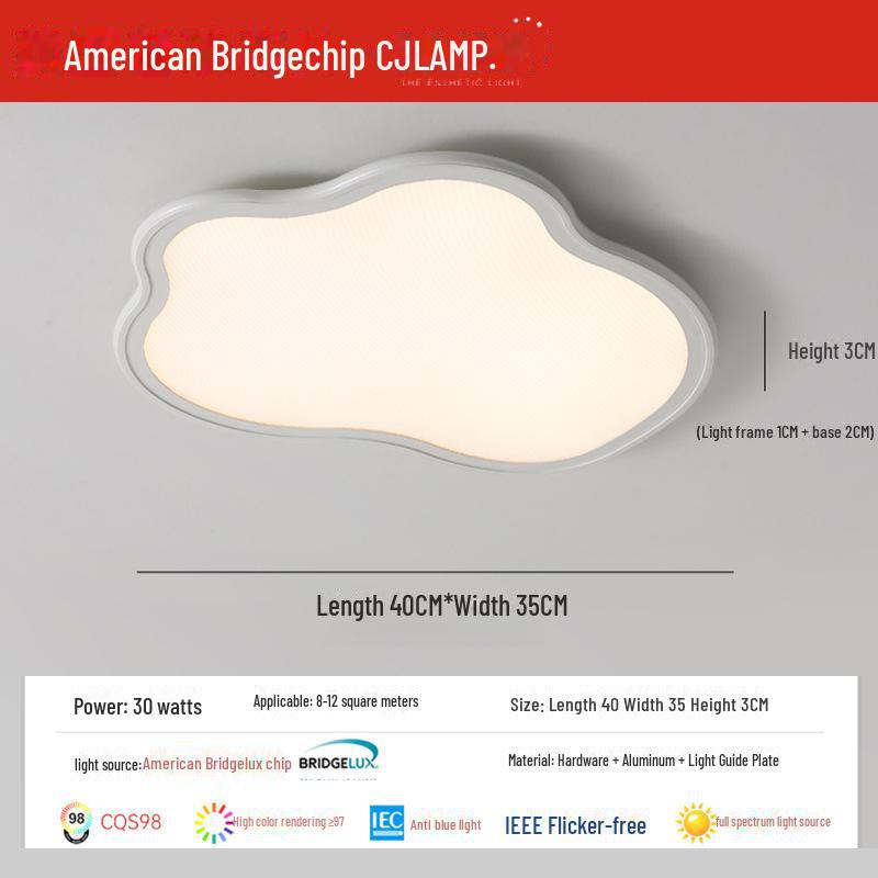 Современный потолочный светильник в кремовом стиле для гостиной, спальни или детской комнаты