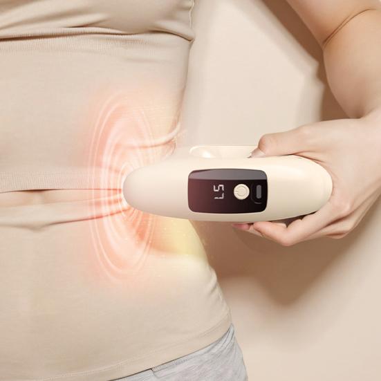 Электрическое кольцо для фасциального массажа, 5 регулируемых уровней интенсивности, облегчение мышц, сжигание жира, беспроводное