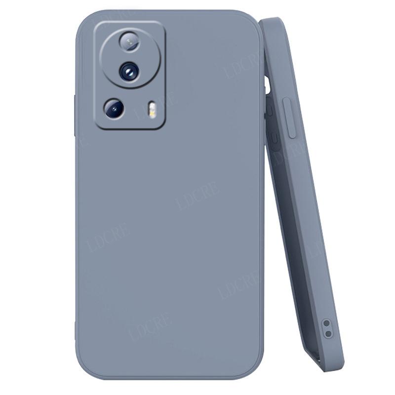 For Cover Xiaomi 13 Lite Case Mi 13 Lite Capas Shockproof Liquid Silicone TPU Soft Funda Xiaomi 13 12 11 Lite 12T Pro