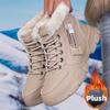 Women's Winter Snow Boots Cold-Proof Thickened Warm High-Top Ankle