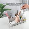 Nail Art Organizer Container Gel Polish Remover Cleaning Cotton Pad Swab Box