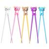 Cartoon Bear Training Chopsticks Silicone Beginner Chopstick High-quality Learning Chopsticks