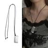 Multipurpose Adjustable Necklace Styling Sturdy Steel Comb Pendant Elegant Hair Jewelry Accessory for Daily Party Looks